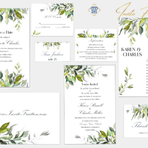 Wedding Invitation Suite Growing Together