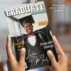 Graduation magazine invitation