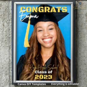 Graduation Magazine Sign